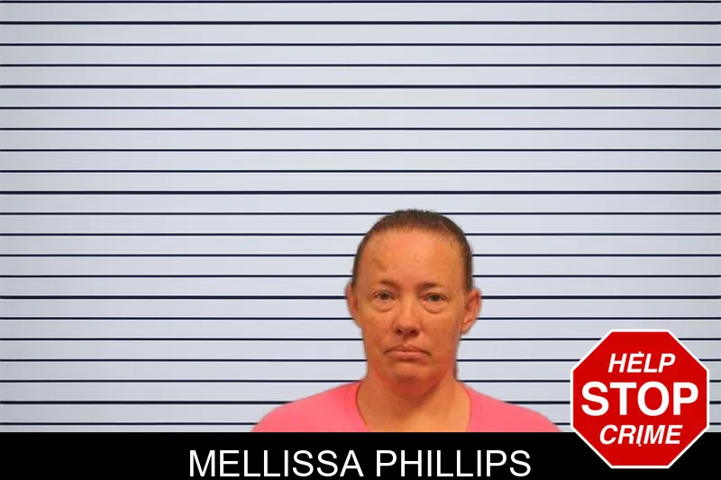 Mellissa Phillips mugshot