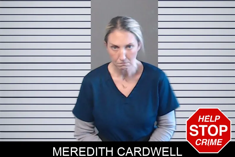 Meredith Cardwell mugshot