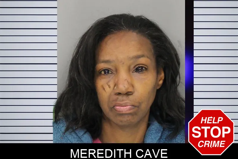 Meredith Cave mugshot