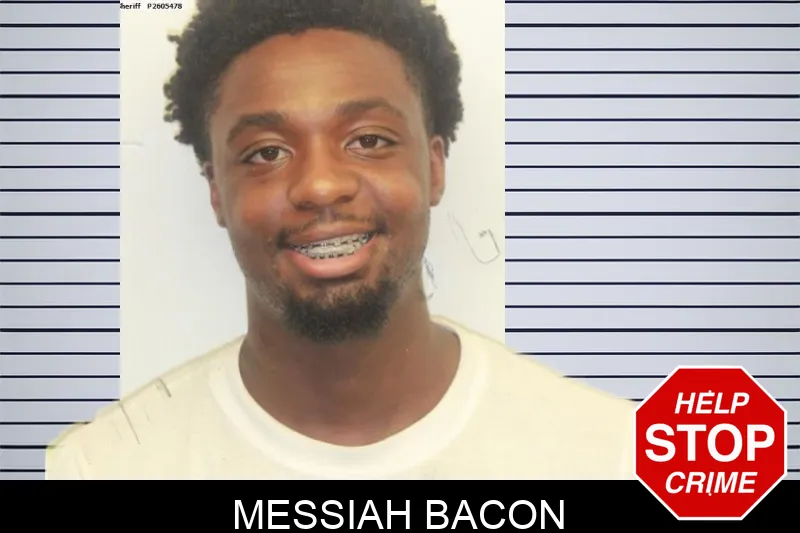 Messiah Bacon mugshot