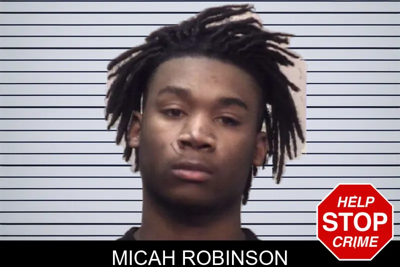 Micah Robinson mugshot