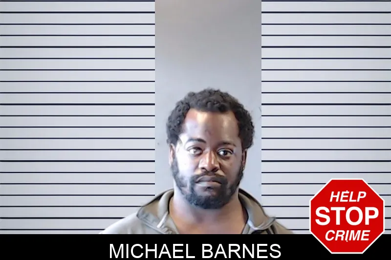 Michael Barnes mugshot