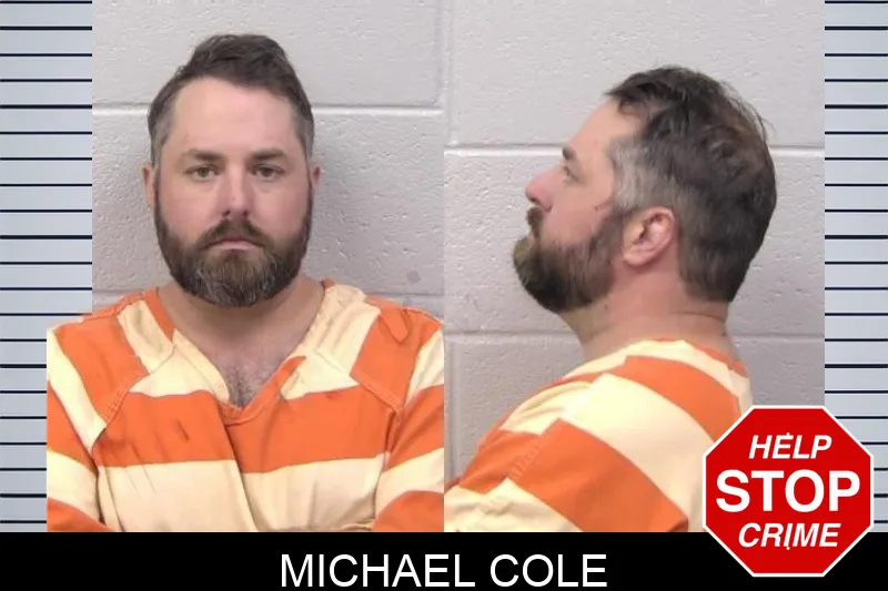 Michael Cole mugshot