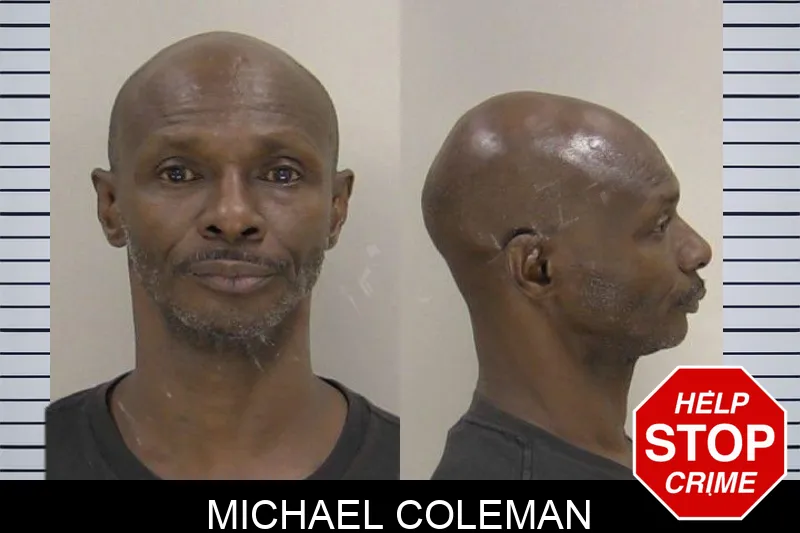 Michael Coleman mugshot
