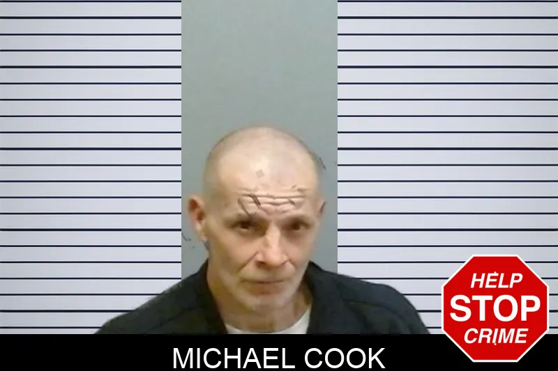 Michael Cook mugshot