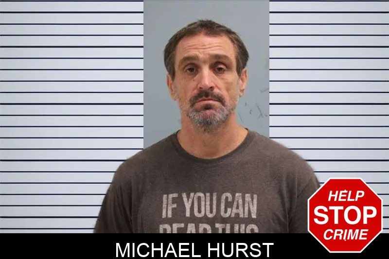Michael Hurst mugshot