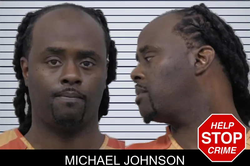 Michael Johnson mugshot