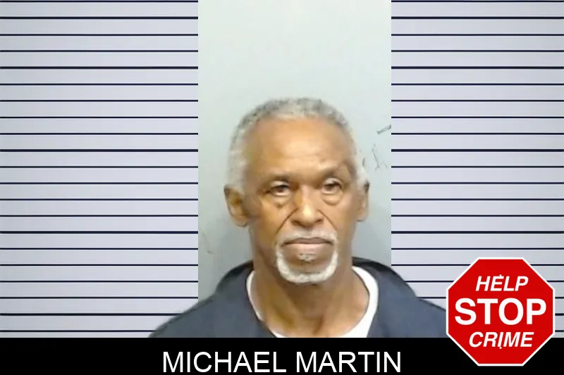 Michael Martin mugshot