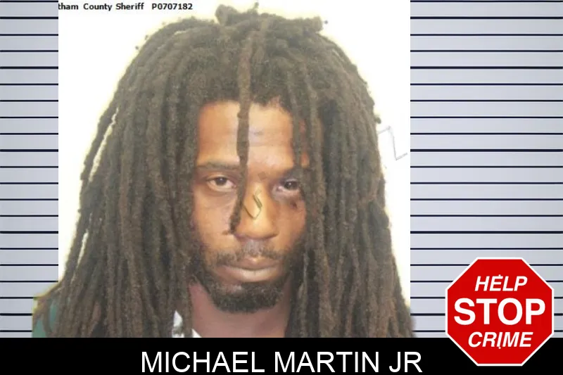 Michael Martin Jr mugshot