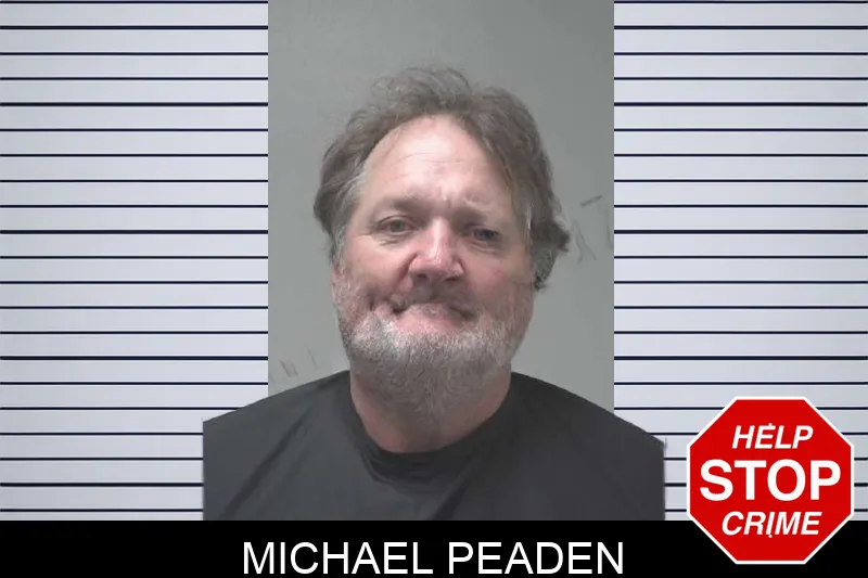 Michael Peaden mugshot