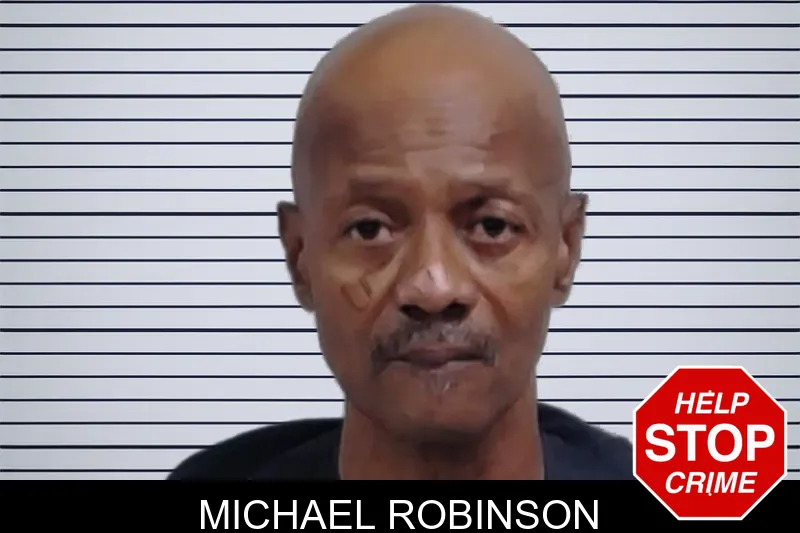 Michael Robinson mugshot