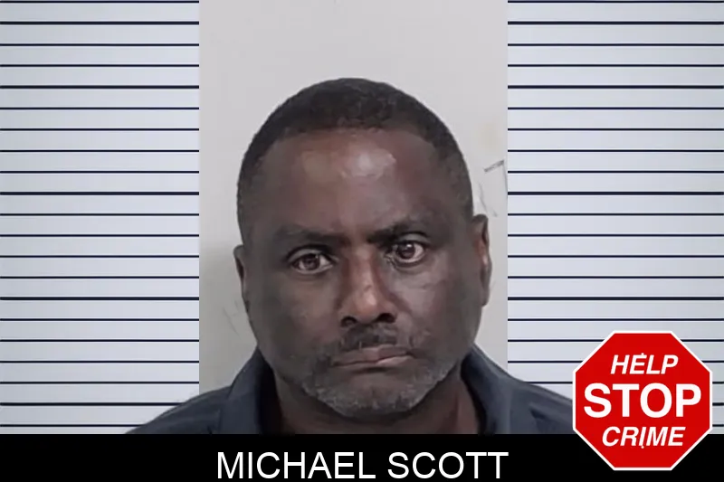 Michael Scott mugshot
