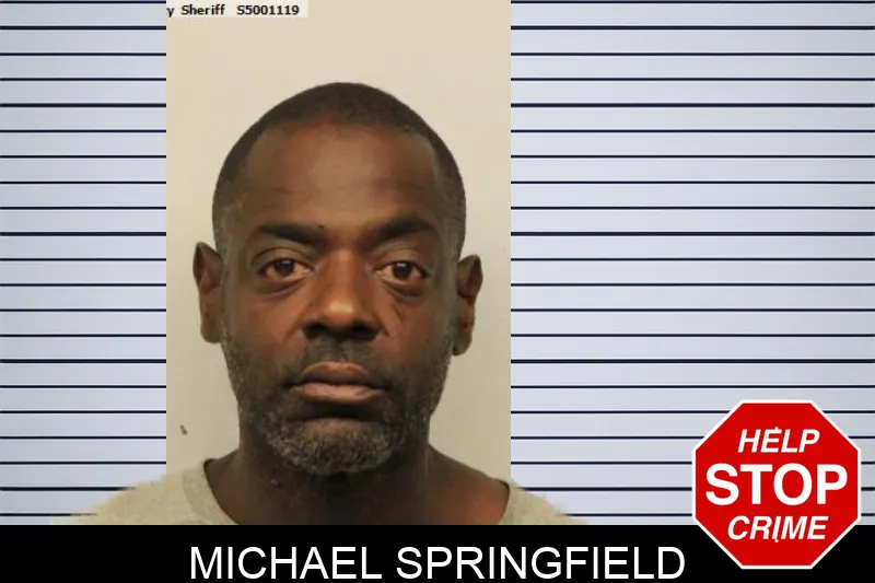 Michael Springfield mugshot