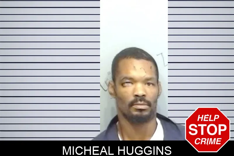 Micheal Huggins mugshot