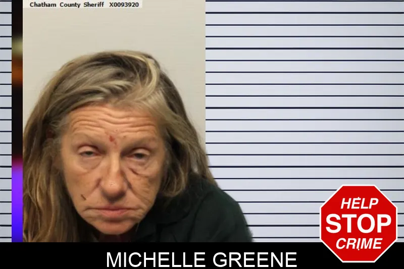 Michelle Greene mugshot