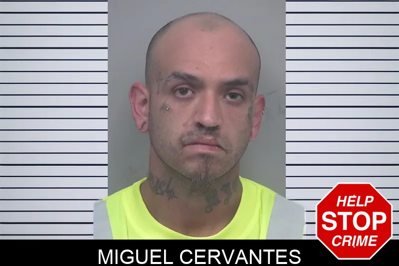 Miguel Cervantes mugshot