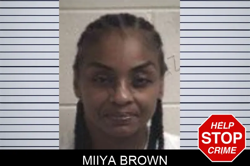Miiya Brown mugshot