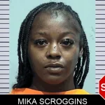 Mika Scroggins mugshot