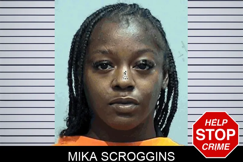 Mika Scroggins mugshot