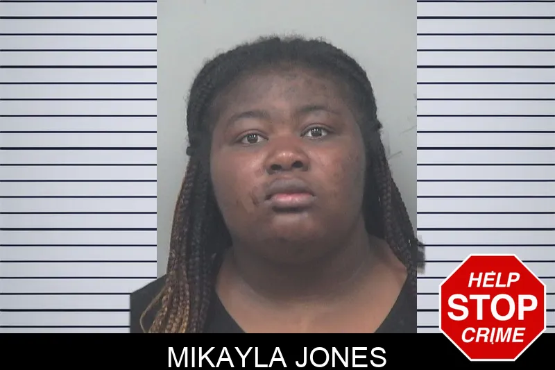 Mikayla Jones mugshot