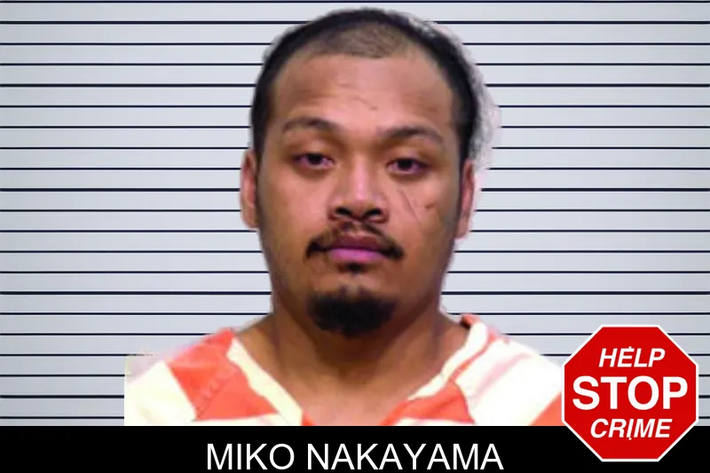 Miko Nakayama mugshot