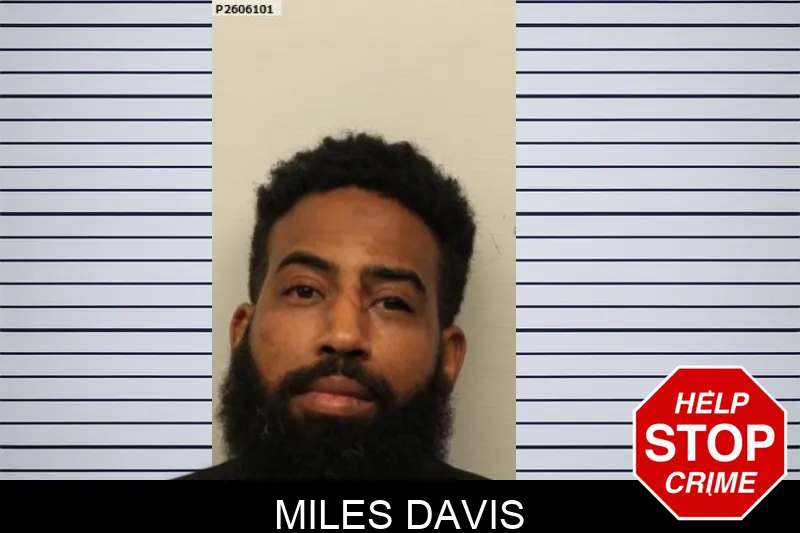 Miles Davis mugshot