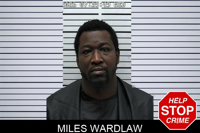 Miles Wardlaw mugshot