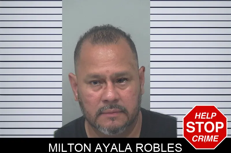 Milton Ayala Robles mugshot