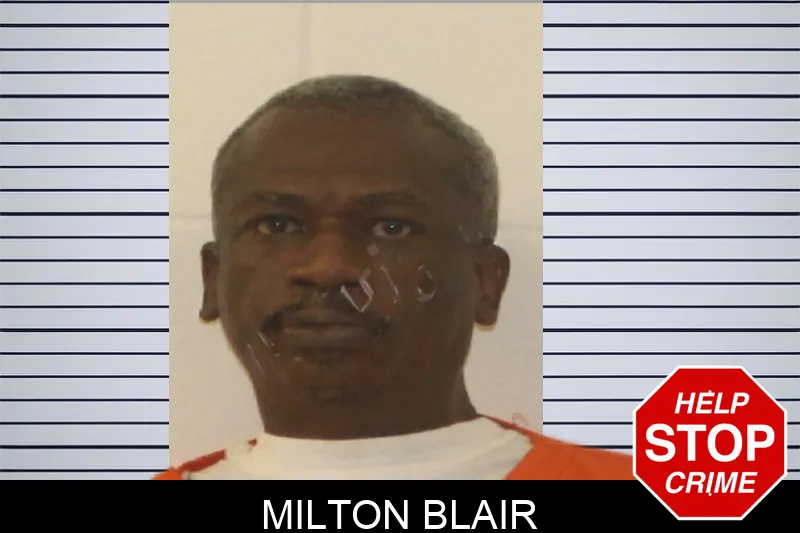 Milton Blair mugshot