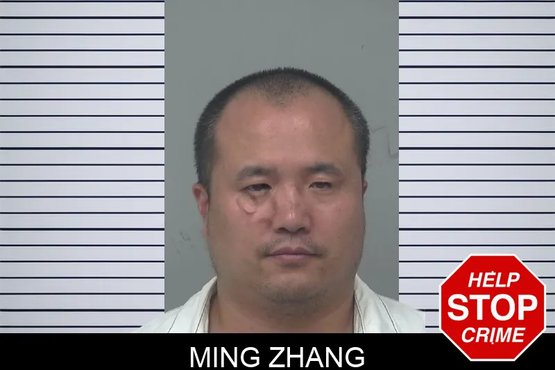 Ming Zhang mugshot