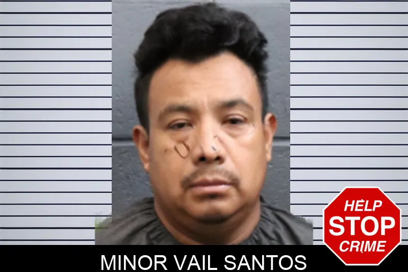 Minor Vail Santos mugshot