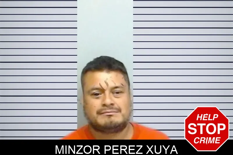 Minzor Perez Xuya mugshot