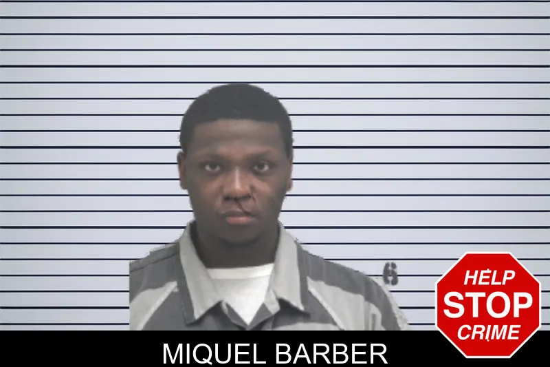 Miquel Barber mugshot