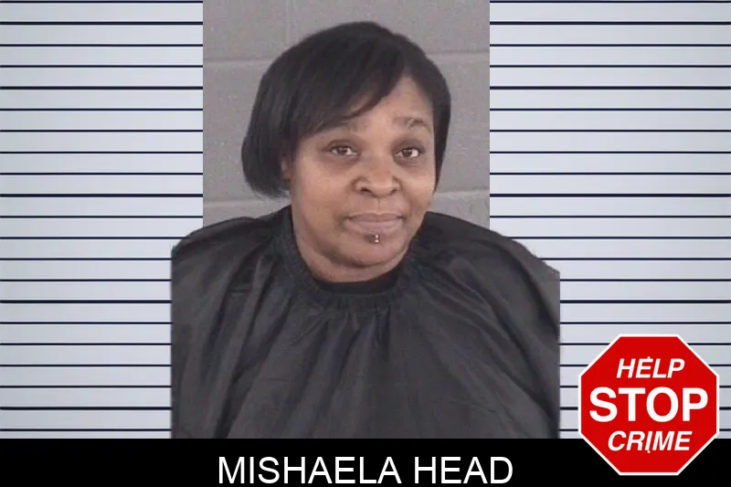 Mishaela Head mugshot