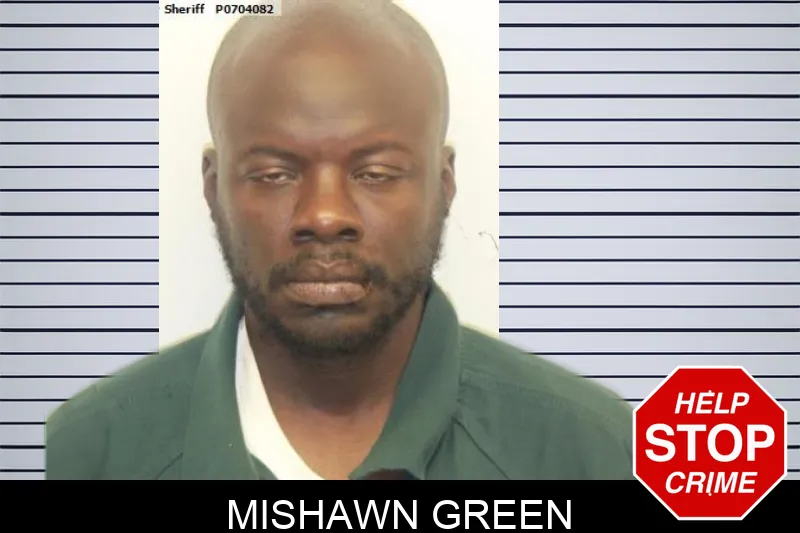 Mishawn Green mugshot