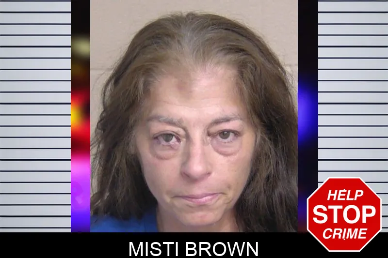 Misti Brown mugshot