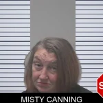 Misty Canning mugshot – Coweta County , Georgia Misty Canning mugshot