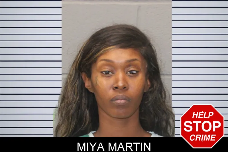 Miya Martin mugshot
