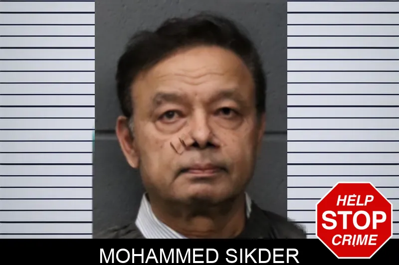Mohammed Sikder mugshot
