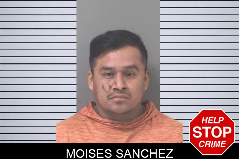 Moises Sanchez mugshot
