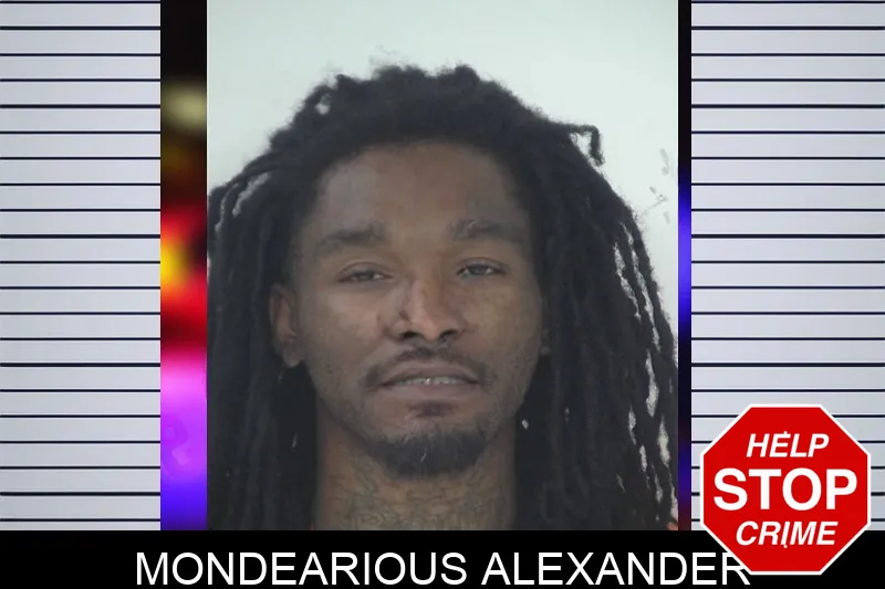 Mondearious Alexander mugshot