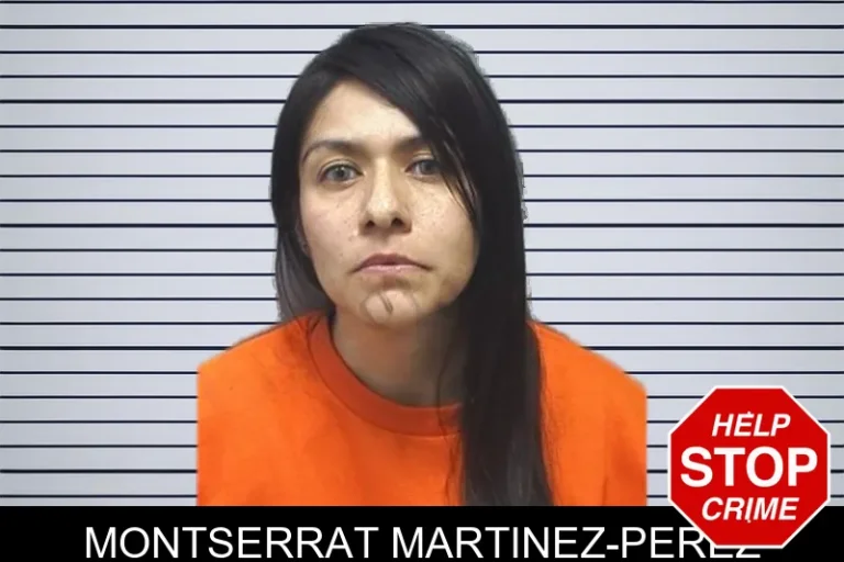 Montserrat Martinez-Perez mugshot – Cherokee County , Georgia Montserrat Martinez-Perez