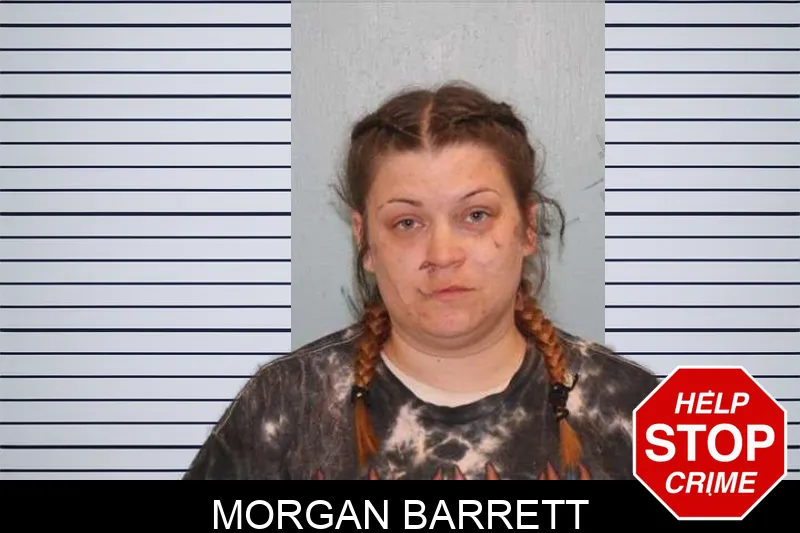 Morgan Barrett mugshot