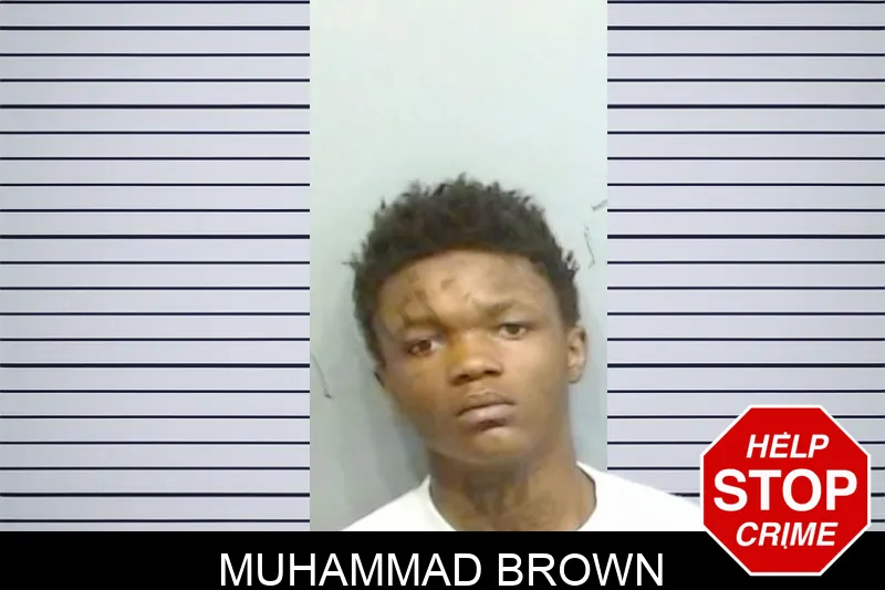Muhammad Brown mugshot