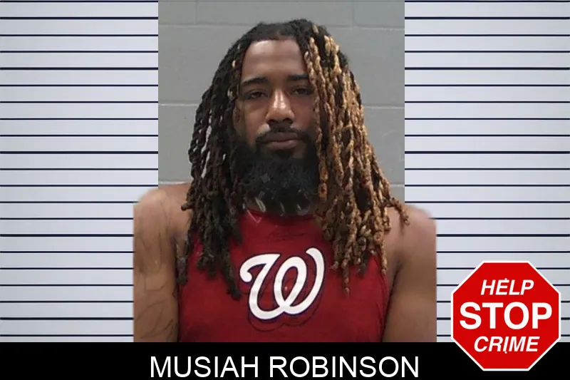 Musiah Robinson mugshot