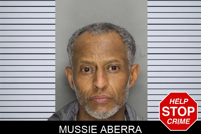 Mussie Aberra mugshot