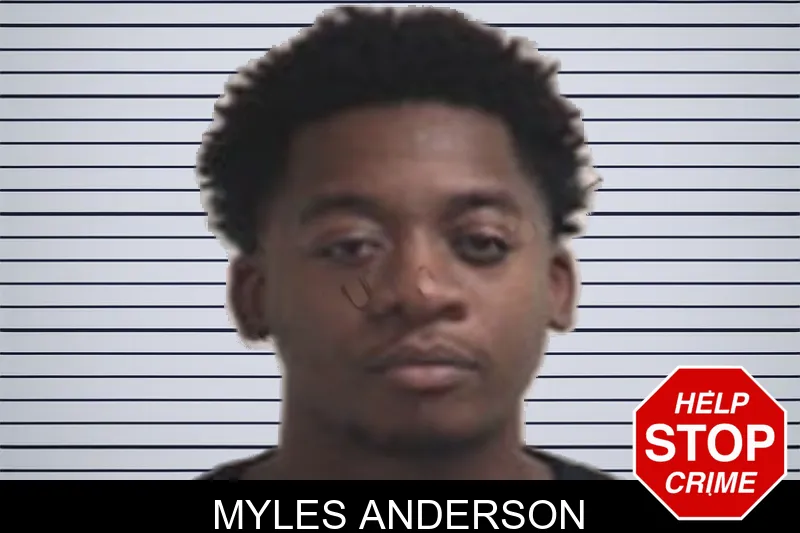 Myles Anderson mugshot