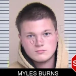 Myles Burns mugshot
