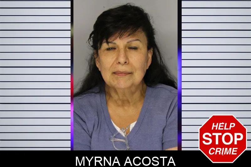 Myrna Acosta mugshot