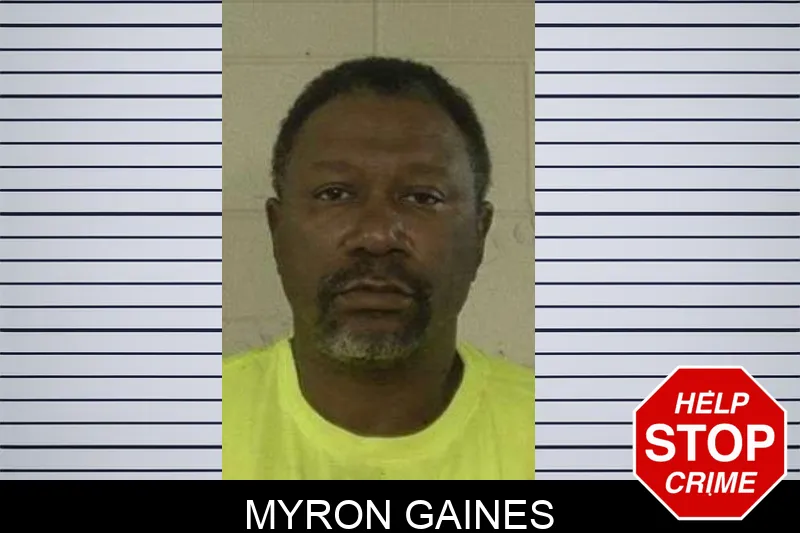 Myron Gaines mugshot